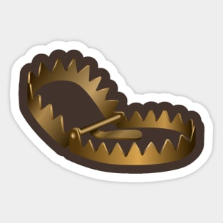 Bear Trap Sticker